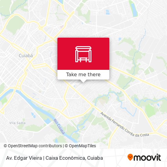 Av. Edgar Vieira | Caixa Econômica map