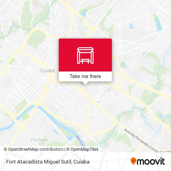 Fort Atacadista Miguel Sutil map
