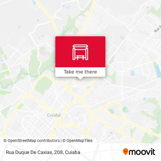 Mapa Rua Duque De Caxias, 208