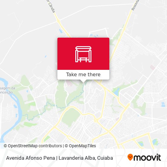 Avenida Afonso Pena | Lavanderia Alba map