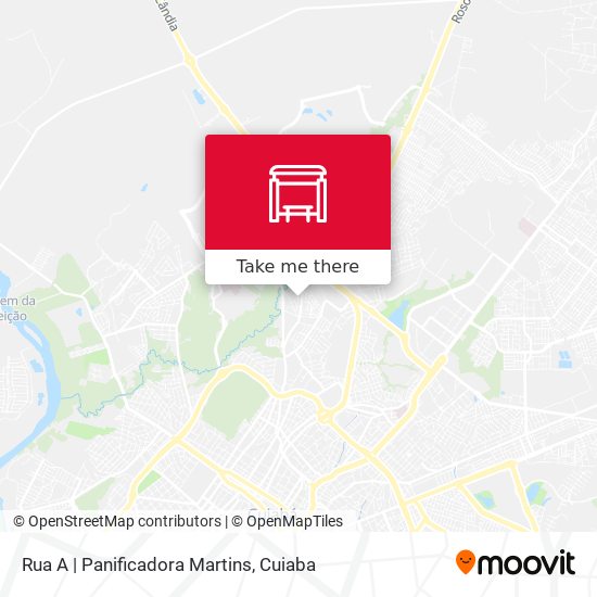 Rua A | Panificadora Martins map
