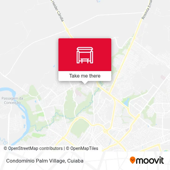 Condomínio Palm Village map