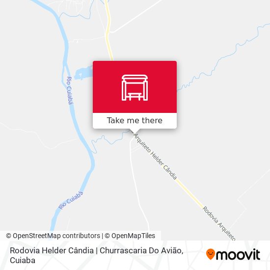 Rodovia Helder Cândia | Churrascaria Do Avião map