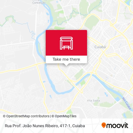 Mapa Rua Prof. João Nunes Ribeiro, 417-1