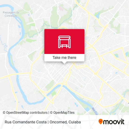 Rua Comandante Costa | Oncomed map