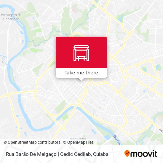 Rua Barão De Melgaço | Cedic Cedilab map