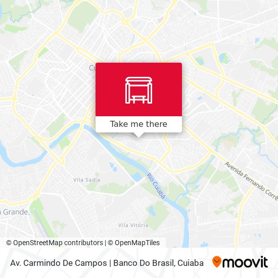 Mapa Av. Carmindo De Campos | Banco Do Brasil