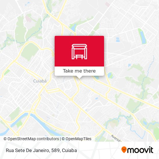 Rua Sete De Janeiro, 589 map