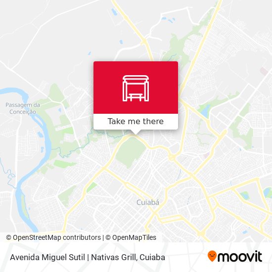 Mapa Avenida Miguel Sutil | Nativas Grill