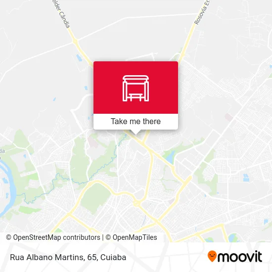 Rua Albano Martins, 65 map