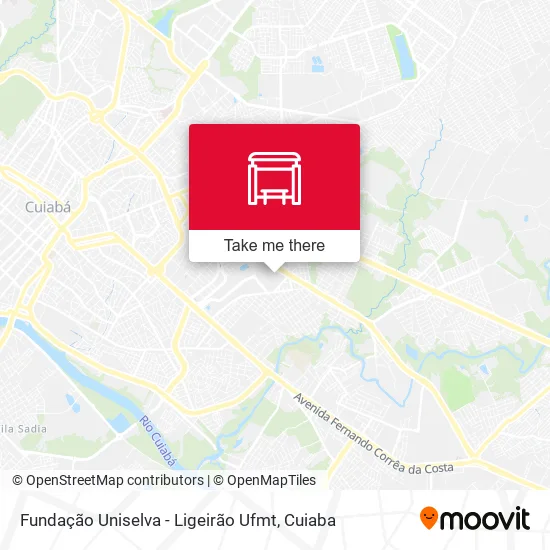 Fundação Uniselva - Ligeirão Ufmt map