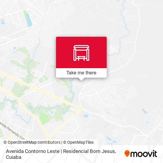 Avenida Contorno Leste | Residencial Bom Jesus map