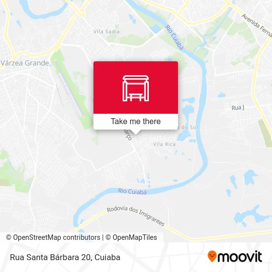 Rua Santa Bárbara 20 map