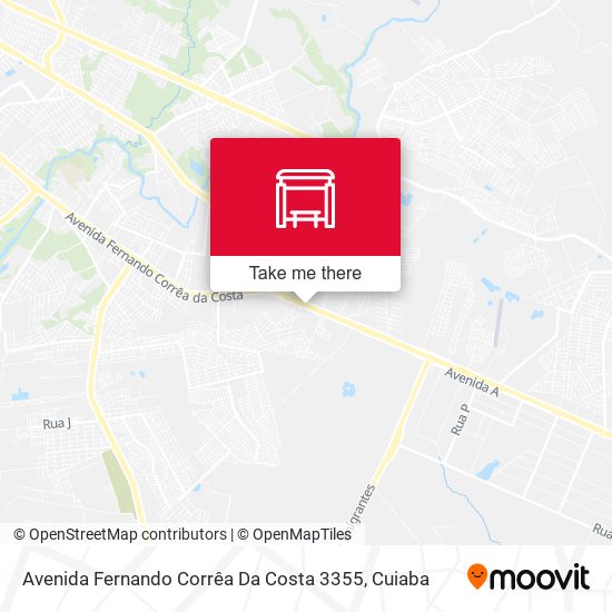 Avenida Fernando Corrêa Da Costa 3355 map