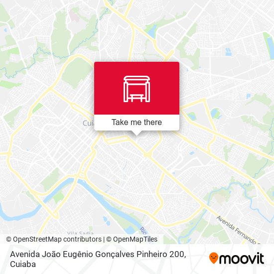 Avenida João Eugênio Gonçalves Pinheiro 200 map