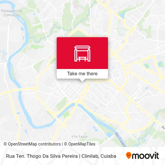 Rua Ten. Thogo Da Silva Pereira | Clinilab map