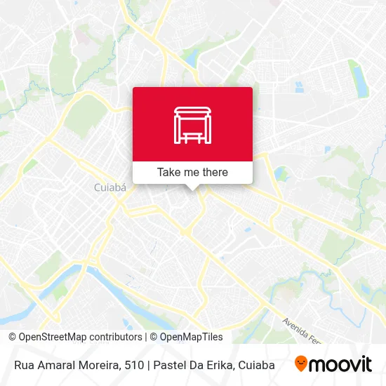 Rua Amaral Moreira, 510 | Pastel Da Erika map