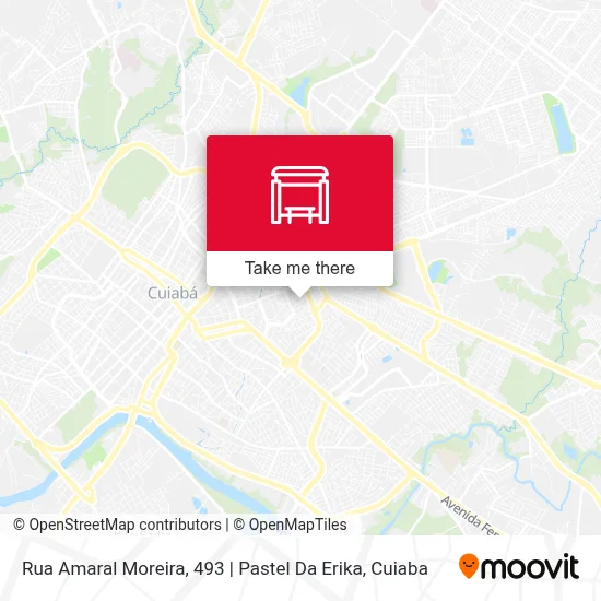 Rua Amaral Moreira, 493 | Pastel Da Erika map