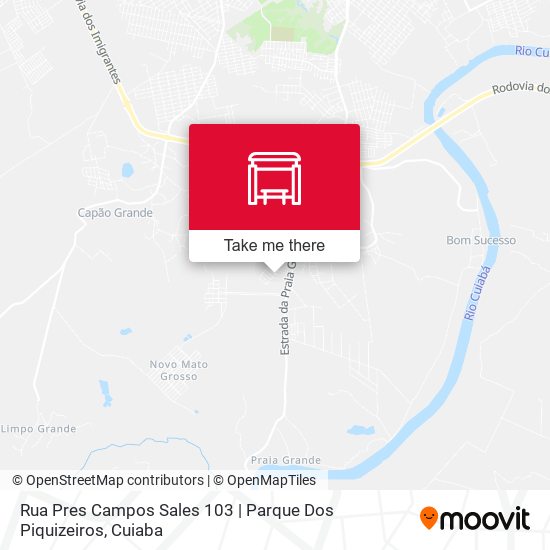 Rua Pres Campos Sales 103 | Parque Dos Piquizeiros map