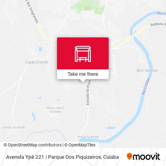 Avenida Ypê 221 | Parque Dos Piquizeiros map