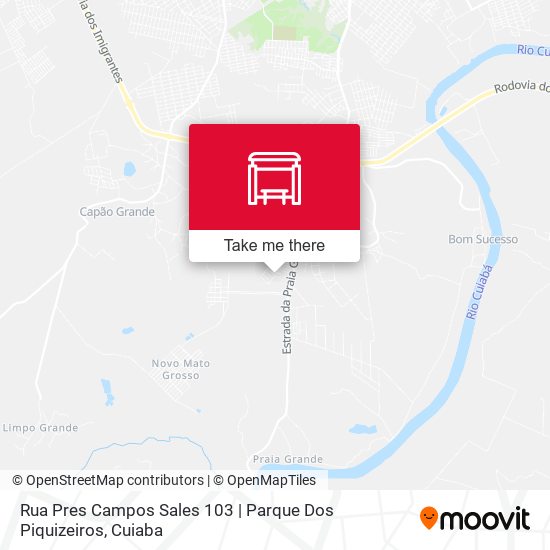 Rua Pres Campos Sales 103 | Parque Dos Piquizeiros map