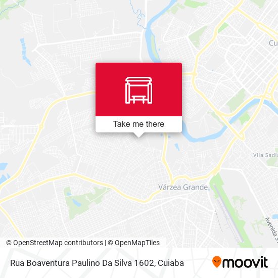 Rua Boaventura Paulino Da Silva 1602 map