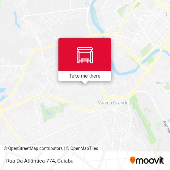 Rua Da Atlântica 774 map