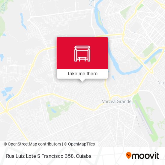 Rua Luiz Lote S Francisco 358 map