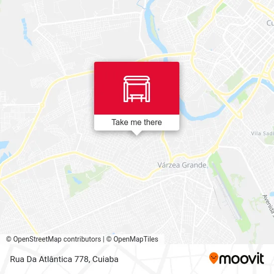 Rua Da Atlântica 778 map