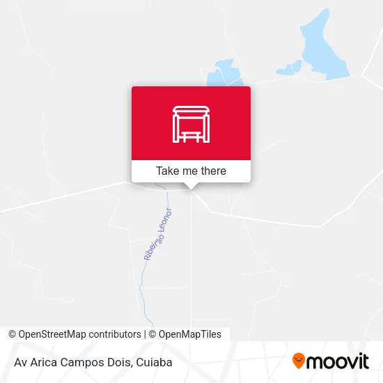 Av Arica Campos Dois map