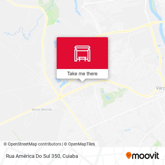 Rua América Do Sul 350 map