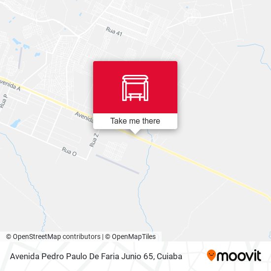 Avenida Pedro Paulo De Faria Junio 65 map