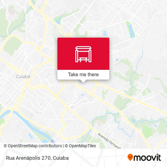 Rua Arenápolis 270 map