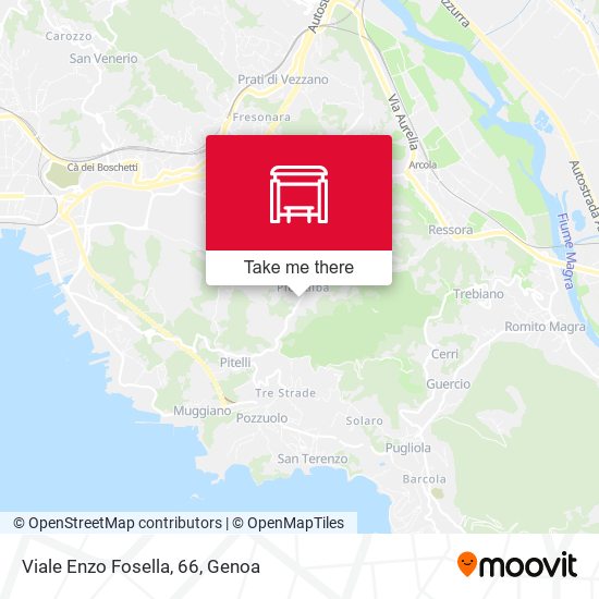 Viale Enzo Fosella, 66 map