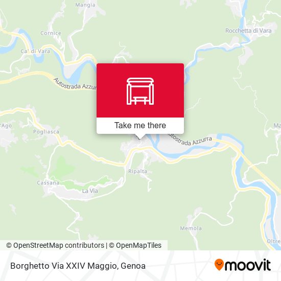 Borghetto Via XXIV Maggio map