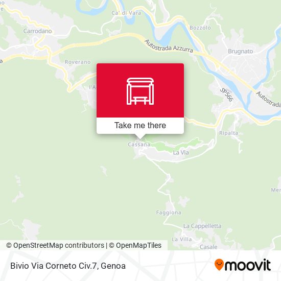 Bivio Via Corneto Civ.7 map