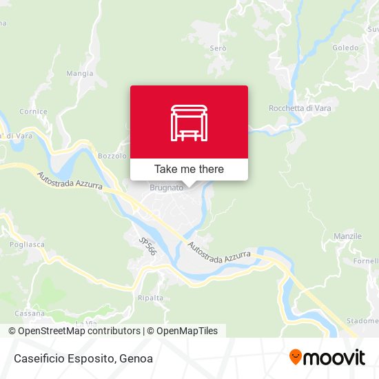 Caseificio Esposito map