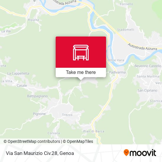 Via San Maurizio Civ.28 map