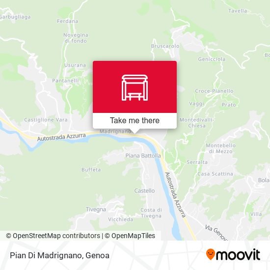 Pian Di Madrignano map