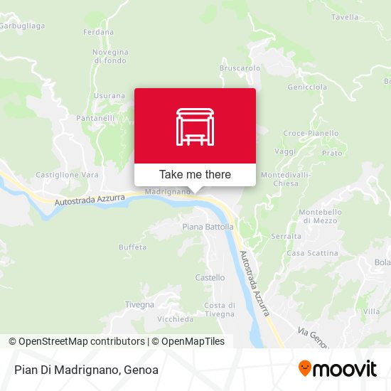 Pian Di Madrignano map