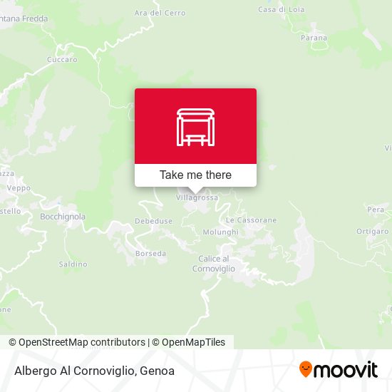 Albergo Al Cornoviglio map