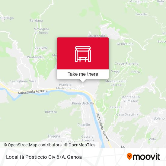 Località Posticcio Civ 6/A map