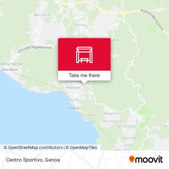 Centro Sportivo map