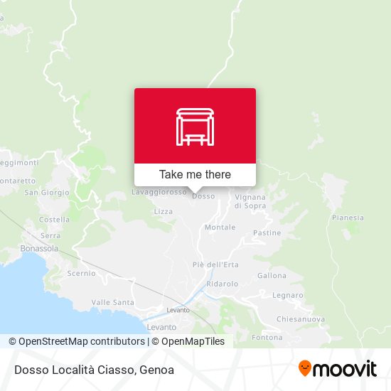 Dosso Località Ciasso map