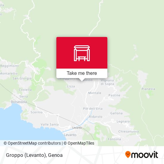Groppo (Levanto) map