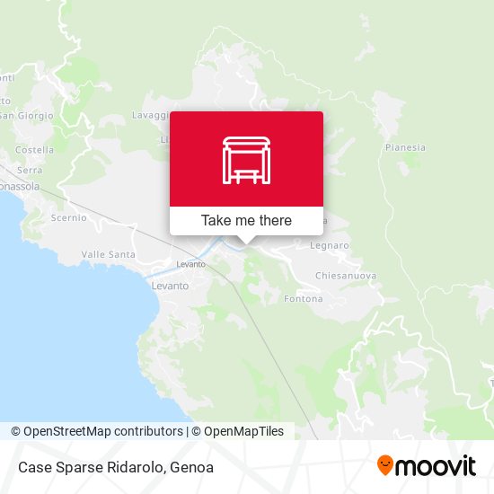 Case Sparse Ridarolo map