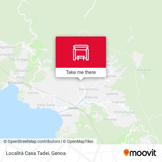 Località Casa Tadei map
