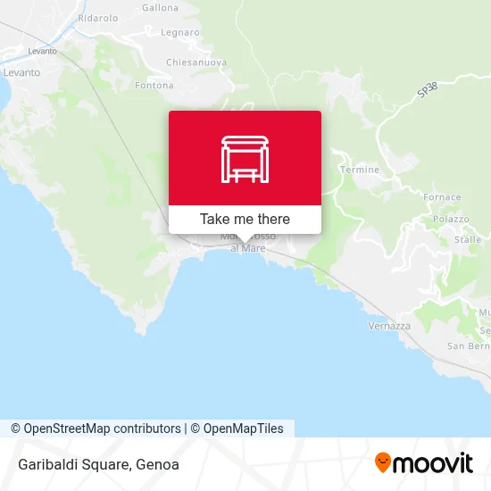 Garibaldi Square map