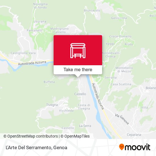 L'Arte Del Serramento map