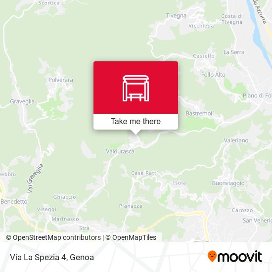 Via La Spezia 4 map
